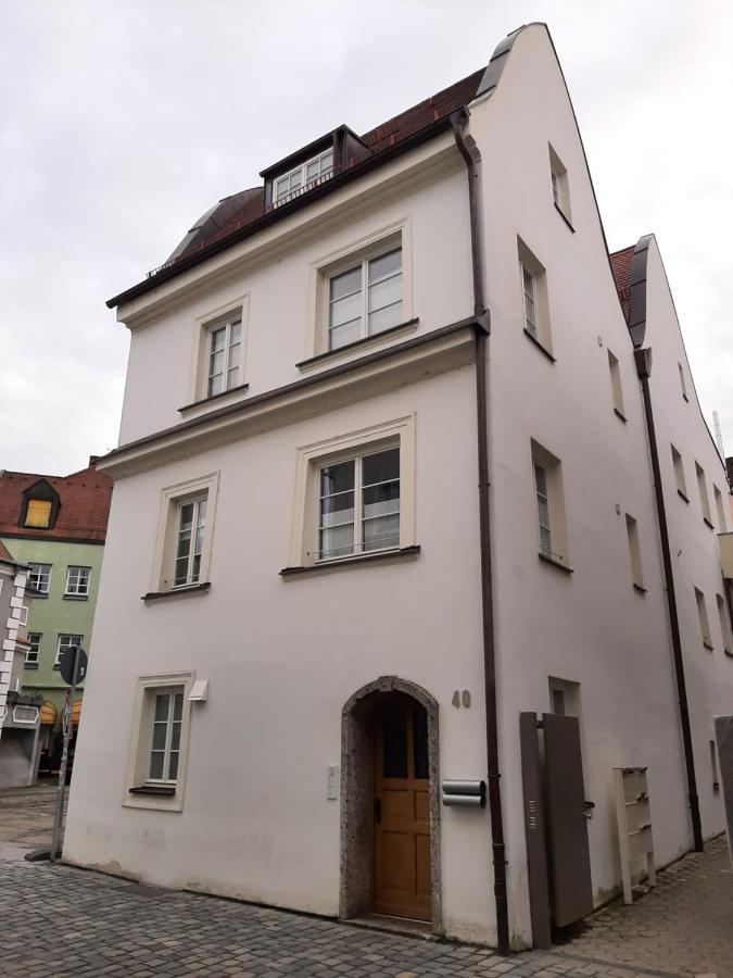Zentrale Lage I Historisch I Parkplatz I Fahrradkeller Apartment Straubing Luaran gambar